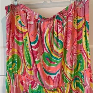 Lilly Pulitzer Marlisa Strapless Maxi Dress